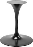 Pakketo Lordly Table Stand made of Metal in Black Color 51x51x72cm