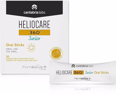 Heliocare 360° Junior Oral Sticks 20 pliculețe