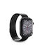 Puro Armband Rostfreier Stahl Schwarz (Apple Watch 44/45/46mm/Ultra 49mm)