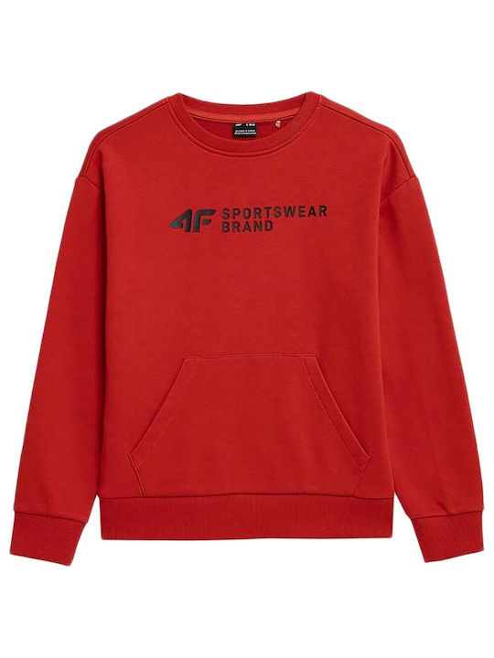 4F Kids Sweatshirt Red