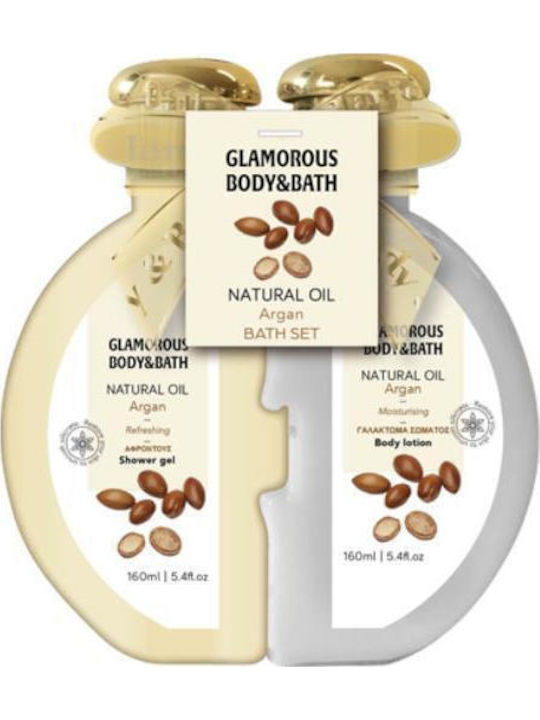 Glamorous Body & Bath Puzzle Argan Oil Σετ Περιποίησης για Ενυδάτωση & Καθαρισμό Σώματος