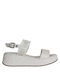 U.S. Polo Assn. Pantofi cu platformă Synthetic Leather Women's Sandals White