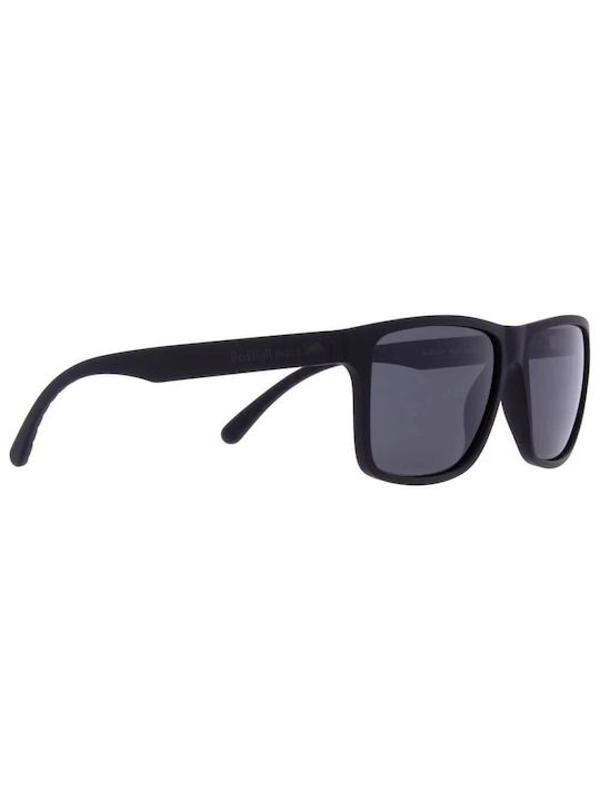 Red Bull Spect Eyewear Maze Sunglasses with Black Plastic Frame and Blue Mirror Lens MAZE-001P