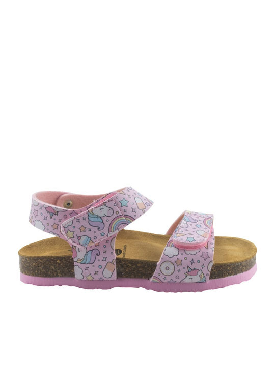 Παιδικά Πέδιλα Sara Ανατομικά Estampado Rosa