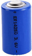 ER-14250 Lithium Battery 1/2 AA 3.6V 1pc
