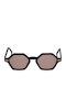 Kyme Cole Damen Sonnenbrille mit Schwarz Kunststoff Gestell und Rosa Linse