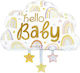 Balloon Foil Jumbo Girl Birth 71cm