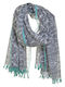 Ble Resort Collection Women's Scarf Turquoise 5-43-230-0238