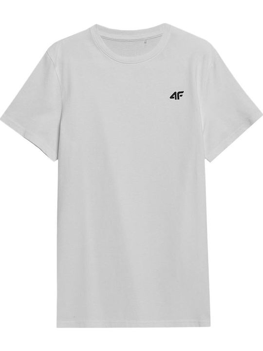 4F T-shirt Λευκό