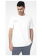 4F Men's Short Sleeve T-shirt White