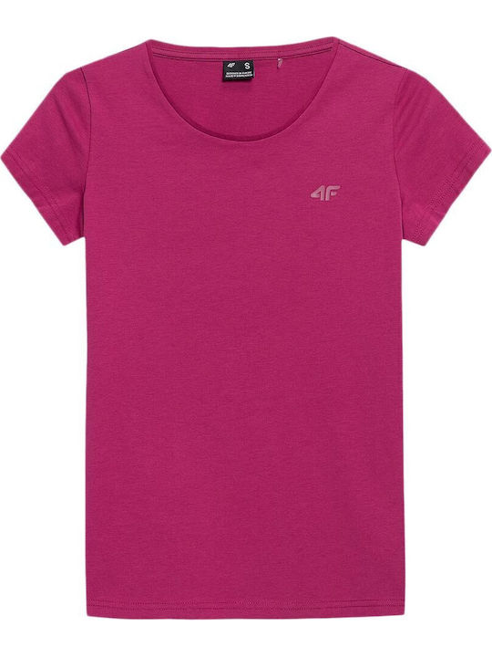 4F Γυναικείο T-shirt Φούξια