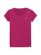 4F Damen Sportlich T-shirt Fuchsie