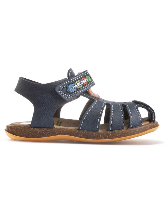 Pablosky Shoe Sandals Anatomic Navy Blue