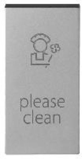 Lineme Switch Cover in Silver Color 50-00450-10