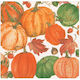 Χαρτοπετσέτες Pumpkin Field Πορτοκαλί 16.5x16.5εκ. 20τμχ