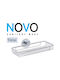 Viospiral Novo Wandmontiert Schwamm-Halter Metallisch Silber