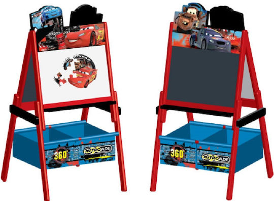 Moose Toys Cars Magnetische Tafel / Schwarzes Brett Beidseitig Boden 52x55x121cm