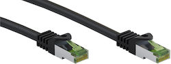 Goobay 61100 S/FTP Cat.8.1 Ethernet Cable 20m Black