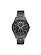 Armani Exchange Dante Uhr Batterie mit Schwarz Metallarmband