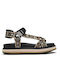 Ash Flatforms Sporty Women's Sandals Gray