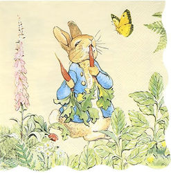 Peter Rabbit Șervețele de petrecere 16.5x16.5cm. 16buc
