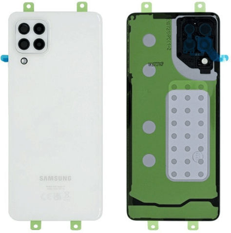 Καπάκι Μπαταρίας Πίσω Λευκό / Λευκό για Galaxy A22 4G