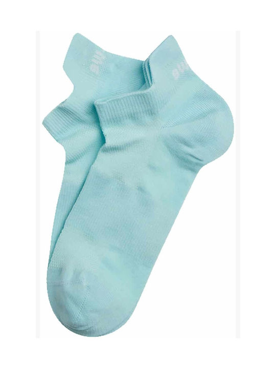 ME-WE Damen Einfarbige Socken Türkis 2Pack