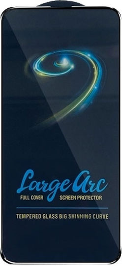 Super 9 Full Glue Full Face Tempered Glass Black (Poco F4 GTRealme GT 5G)