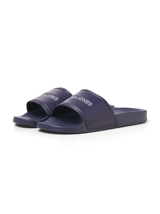 Jack & Jones Men's Slides Blue