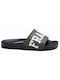 Franklin & Marshall Men's Slides Black