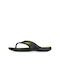 Cubanitas Herren-Flip-Flops Schwarz