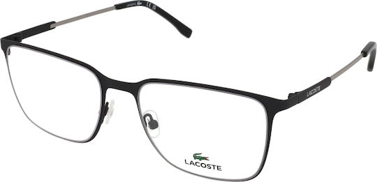 Lacoste Μεταλλικός Σκελετός Γυαλιών σε Μαύρο Χρώμα L2287-002