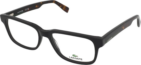 Lacoste Kunststoff Brillenrahmen Schwarz L2910-001