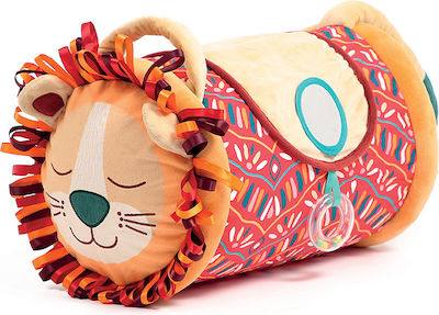 Ludi Roll- und Krabbelspielzeug Lion Activity Roll aus Stoff für 5++ Monate