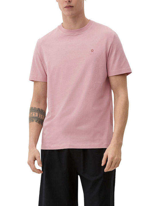 S.Oliver T-shirt Bărbătesc cu Mânecă Scurtă Roz