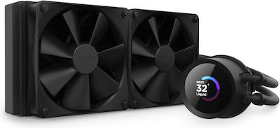 NZXT Kraken 240 Răcire cu Apă pentru Procesor Ventilator dublu 120mm pentru Socket AM4/AM5/1700/1200/115x