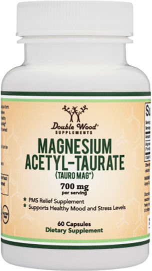 Double Wood Magnesium Acetyl-Taurate 700мг 60 капси