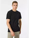 Tiffosi Men's Short Sleeve T-shirt Black