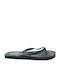 Mitsuko Herren-Flip-Flops Schwarz