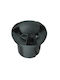 Elmark Spot Floor Lamp LED 3W with Warm White Light IP65 Black