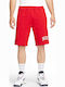 Sportliche Herrenshorts Rot
