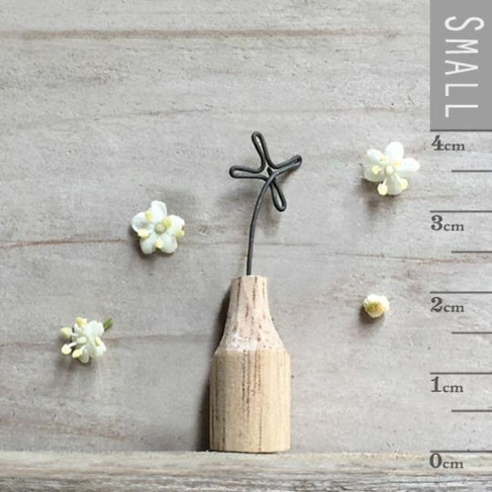 Synchronia Decorativ Floare din Lemn 4x1x2cm 1buc