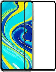 OEM 5D Full Face Tempered Glass Xiaomi Redmi A1 Plus 2022 Διαφανό-Μαύρο Προστατευτικό τζαμάκι πλήρης (Full Cover) Σκληρυμένο γυαλί