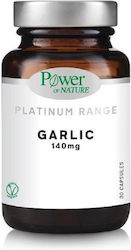 Power Of Nature Platinum Range Garlic 140mg 30 κάψουλες