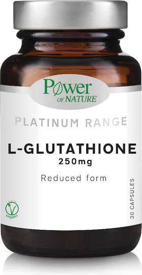 Power Of Nature Platinum Range L-Glutathione 250mg 30 Κάψουλες