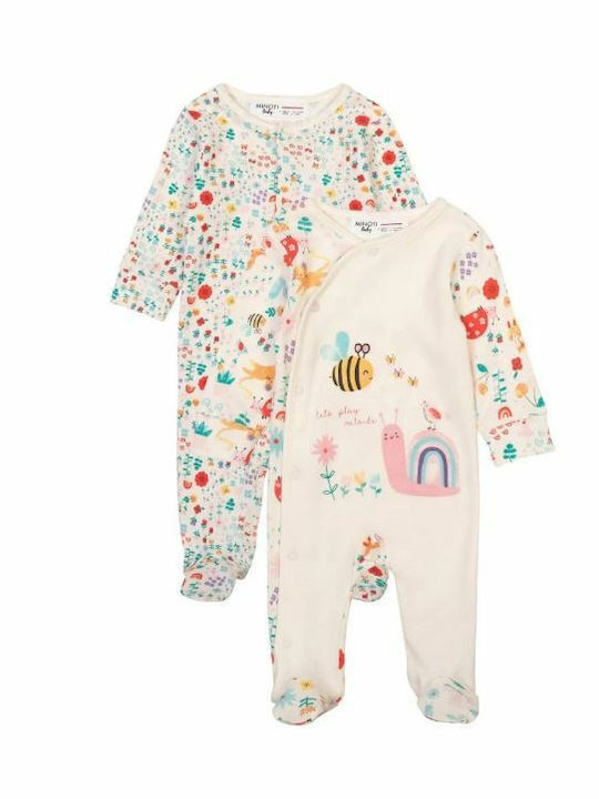 Minoti Baby Bodysuit Set Long-Sleeved Multicolour