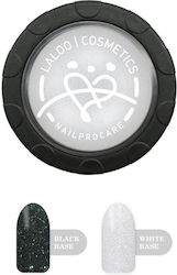 Laloo Cosmetics Glitter for Nails in White Color 1pcs