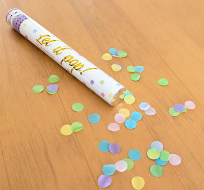 Colorful Pastel Confetti Cannon