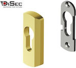 DISEC BG8000 DEFENDER FOR ALUMINIUM DOOR OR IRON DOOR - GOLD