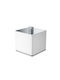 Sparke Resin Cotton/Swabs Case Countertop White